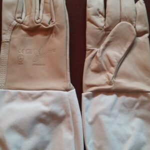Leather beekeeper gloves